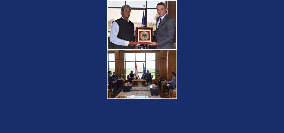 Ambassador met Major General Tarek Al-Shazly, Governor of Suez for an insightful conversation on deepening India-Egypt partnership